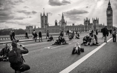 'road closure' by Sharon Jenkins, London, UK